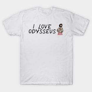 Greek Myth Comix - I LOVE Odysseus T-Shirt